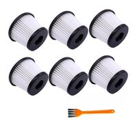 Vacuums Cleaner HEPA Filter Replacements For SILVERCREST SHAZ 22.2 C3 Handle Vacuum Cleaner Parts Accessories (Color : 4pcs) (Color : 6pcs)