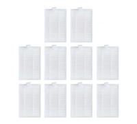 Vacuums Spin Edge Side Brush Hepa Filter Mop Cloths Spare Part Replacement Accessory Kit，Compatible For Zigma Spark 980 981 (Color : 10 PCS)