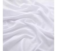 VACVELT White Chiffon Fabric by The Yard, 5 Yards, 60 Inch