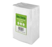 VacYaYa 100 Bags15x25cm Vacuum Food Sealer Machine Freezer Storage Bags,Vac Seal a Meal Bags with BPA Free and Heavy Duty Sous Vide Vaccume Seal PreCut Bag