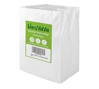 VacYaYa 200 Bags 15x25cm Vacuum Food Sealer Machine Freezer Storage Bags,Vac Seal a Meal Bags with BPA Free and Heavy Duty Sous Vide Vaccume Seal PreCut Bag