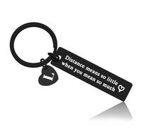 Vadaka Couple Keyring for Girlfriend Boyfriend His and Her Gift Long Distance Relationship Gifts Anniversary Keyring Gift