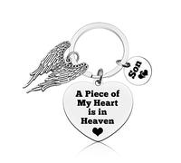 Vadaka Son Memorial Keyring Son Sympathy Keychain Loss of Baby Sympathy Gifts Miscarriage Remembrance Gift Son Memorial Gift Keychain Sympathy Gift for Infant Loss in Memory of Son Jewelry Gift