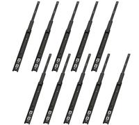 VADANIA 400mm Residential Drawer Runners #A45 Black, 45kg Load Capacity Full Extension Ball Bearing, Side Mount, Drawer Slides for Kitchen Cabinet, Home, Office Replacement, 5 Pairs (10 Packs)
