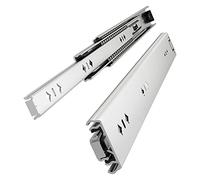 VADANIA 500mm Heavy Duty Drawer Runners #A53 1 Pair, Max Load 120kg, Side Mount Full Extension Ball Bearing, Industrial Drawer Slides for Good Shelf, Van, Truck, RV, Camping Pull Out Sliding Out