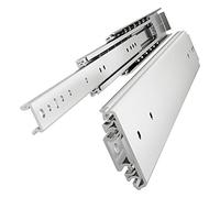 VADANIA 500mm Ultra Heavy Duty Drawer Runners #VA2576 1-Pair, Max Load 130-220kg, Ball Bearing Full Extension Side Mount, Upgrade Locking Industrial Drawer Slides for Heavy Sliding Out Storage