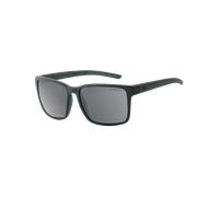 Vadar Polarised Sunglasses in Satin Crystal Dark Green & Grey
