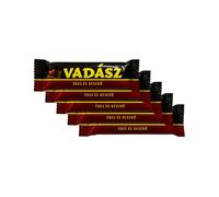 Vadasz Dark Chocolate Bar with Cherry Alcohol Cream Filling, Sweet and Bitter, 25g, Pack of 5