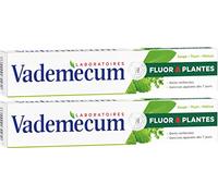 Vademecum - Toothpaste - Fluorine and Plants - Tube 75ml - Pack of 2