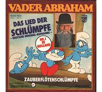 VADER ABRAHAM - VADER ABRAHAM DAS LIED DER SCHLÜMPFE DEUTSCHE ORIGINAL AUFNAHME NR 1 IN HOLLAND ZAUBERFLÖTENSCHLÜMPFE 1977 Picture Sleeve PHILIPS # 6003654