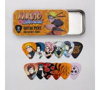 Vader Guitars Naruto Shippuden Guitar Pick Tin - Collectors Series with 12 Double-Sided Celluloid Guitar Picks