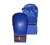Vader Sports Karate gloves NO THUMB Semi contact/Full Contact Karate Training Hand Safety Mitts kids and Adults (Small/kids 5-9yrs, Blue)