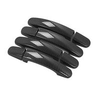 Vadillo 5Pcs Car Door Handle Cover Trim for Transit Custom Tourneo 2014-2020 Carbon Fiber Door Handle Sticker Decoration