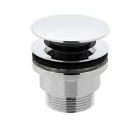 Vado Universal Basin Waste Systems Plastic Clic Clac Basin, Clicker & FreeFlow WG-394-C/P Finish Chrome