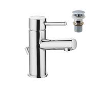 Vado Zoo Monobasin Mixer Single Lever With Chrome Pop-Up Waste Zoo-100-C/p