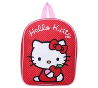 Vadobag Children's Backpack, Hello Kitty Cuteness Overload, 29 x 22 x 9 cm, red, 29x22x9 cm, plain red, 29x22x9 cm