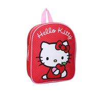 Vadobag Children's Backpack, Hello Kitty Cuteness Overload, 29 x 22 x 9 cm, red, 29x22x9 cm, plain red, 29x22x9 cm
