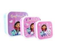 Vadobag Gabby's Dollhouse Fresh Bites Snack Box (3 Pieces) 6 x 12 x 12 cm