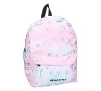 Vadobag Hello Kitty backpack - pink school bag with cherry pattern