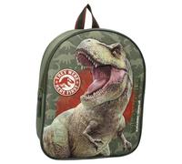 Vadobag JURASSIC WILD Dinosaur T-REX 3D - Backpack for Children | School | Kindergarten - Colour Green - Dimensions 32 x 26 x 11 cm