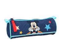 Vadobag Pencil Case Mickey Mouse I'm Yours to Keep | School - Nursery - Dimensions 21 x 7 cm - Blue Pencil Case for Pens and Pencils, navy, Design:
