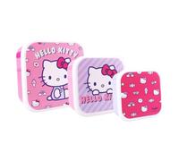Vadobag Snack Box (3 Pieces) Hello Kitty Fresh Bites 6 x 12 x 12 cm
