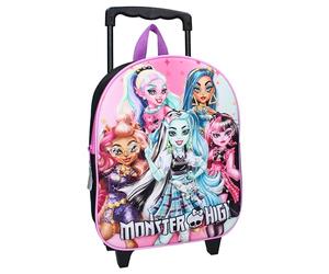 Vadobag Trolley Backpack 3D Monster High The Boo Crew, Black, M, Casual