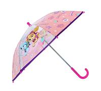 Vadobag Umbrella Girls | Pink & Transparent | Paw Patrol | Children's Umbrella
