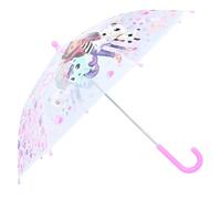 Vadobag Umbrella Pink Transparent | Gabby's Dollhouse | Children's Umbrella