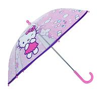 Vadobag Unisex Kid's Rainy Days Hello Kitty Umbrella, red, One Size