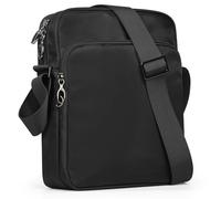 VADOO Sling Bag for Men, Anti Theft Crossbody Bag with Zipper Lock & RFID Blocking Large Messenger Bag for Travel Casual(Black,Large)