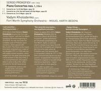 VADYM KHOLODENKO - PROKOFIEV: PIANO CONCERTOS NOS.1, 3 & 4 NEW CD