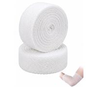 VAEIROP Elastic Tube Bandage Pack of 2, 2.5 cm x 2 m, Breathable Mesh Bandage for Bandage Fixation on the Arm, Skin-Friendly Mesh for Stable Hold for Wounds and Sports Injuries