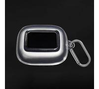 VAEKNVG Silicone Case for JBL Live Flex 3, JBL Live Buds 3, JBL Live Beam 3, Shockproof Protective Earbuds Cover with Keychain Accessories (Clear)