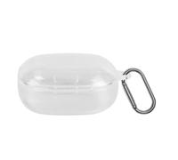 VAEKNVG TPU Case for Anker Soundcore Liberty Buds, Shockproof Protective Earbuds Cover with Keychain Accessories (Clear)