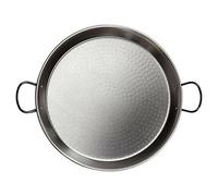 La Valenciana Polished Steel Paella Pan 42cm