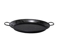 Authentic Spanish Paella Pan - 50cm Enamelled Steel Pan with 50cm Lid