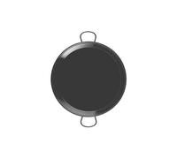Vaello Enamelled Paella Pan With 2 Handles Diameter 36 Cm