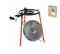 Vaello Fornellone With Tripod And Paella Pan 46 Cm