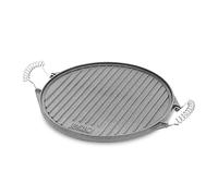 42cm Cast Iron BBQ Griddle & 35cm Gas Burner Kit / Set - Folding Tripod