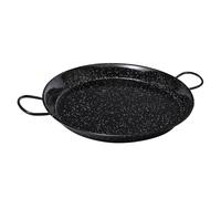 Vaello La Valenciana Enameled Steel Valley Panel Paella Pan, 36 Cm