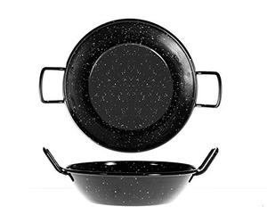 Vaello La Valenciana Honda Chimney Panel Enamelled Steel Sling Pan, 20 Cm