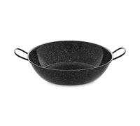Vaello La Valenciana Honda Chimney Panel Enamelled Steel Sling Pan, 38 Cm
