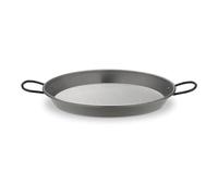 Vaello La Valenciana Polished Steel Induction Paella Pan, 32 Cm, Silver