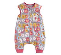 Vaenait Baby Sleeping Sack with Leg 100% Cotton Wearable Blanket Pyjamas Infant Sleeping bag Daisy Cat Sleep L