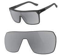 Vaep Polarized Replacement Lenses for Spy Optic Flynn Sunglasses, Silver Titanium