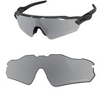Vaep Polycarbonate Replacement Lenses for Oakley Radar EV Path OO9208 - Extended Polarised, Silver titanium., Radar EV Path
