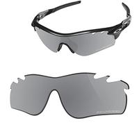Vaep Polycarbonate Replacement Lenses for Oakley RadarLock Path Vented OO9206 - Extended Polarised, Silver titanium., RadarLock Path Vented