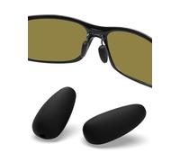 Vaep Replacement Nose Pads Nose Pieces for Maui Jim Guardrails/Big Wave/Red Sands/Bamboo Forest Sunglasses - Black