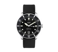 Vaer DS2 Quartz Dive Watch for Men - Ocean Ready 15 ATM, 39mm, Battery-Powered, Sapphire Crystal (+/- 20 Seconds per Month), Two Quick-Change 20mm Straps - Gift Set for Men, Meridian Black, 42 mm